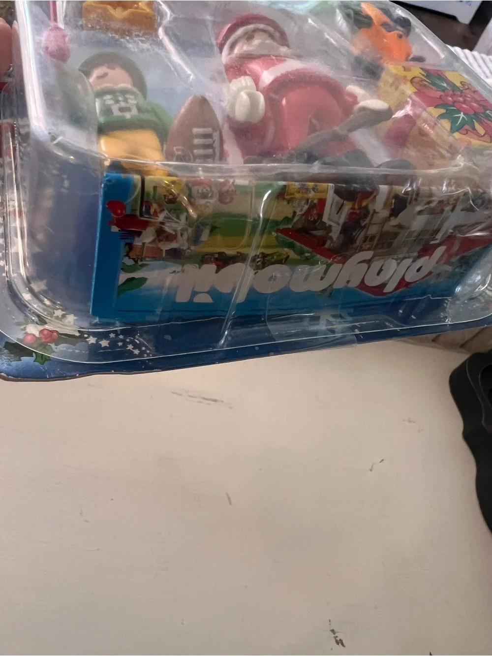Playmobil Christmas Holiday Sets Lot 5846 & 5845 Santa Elf Snowman stocking gift